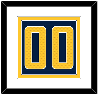 Indiana Number - Navy Blue Icon - Signature Tier 1