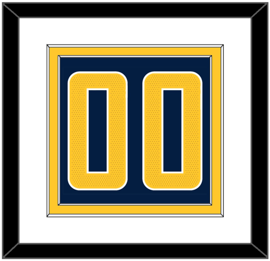 Indiana Number - Navy Blue Icon - Signature Tier 1