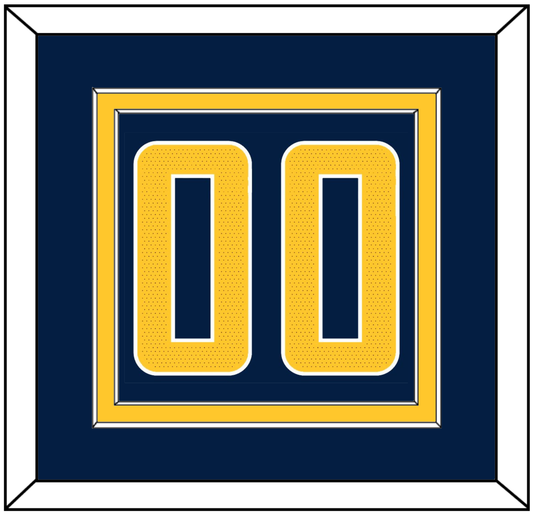 Indiana Number - Navy Blue Icon - Signature Tier 2