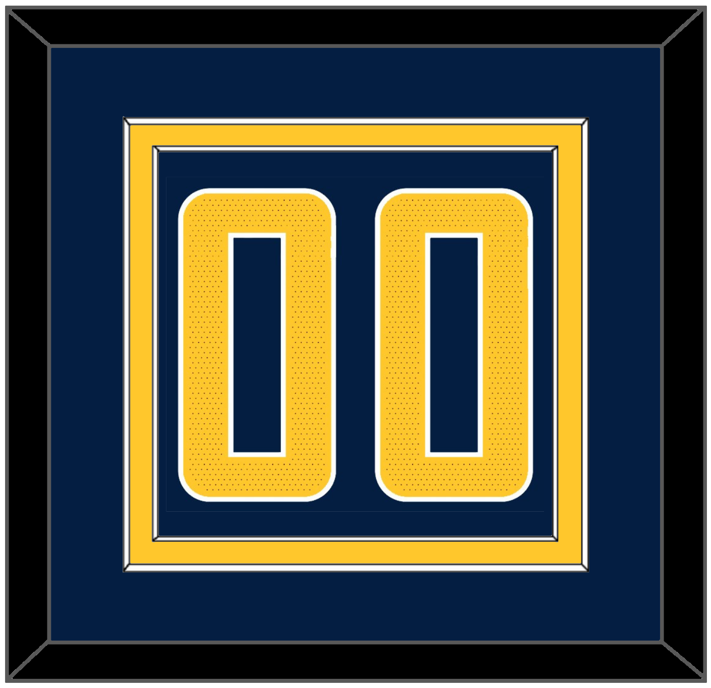 Indiana Number - Navy Blue Icon - Signature Tier 2