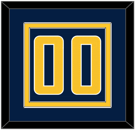 Indiana Number - Navy Blue Icon - Signature Tier 2