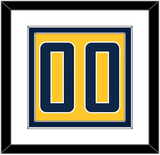 Indiana Number - Gold Statement - Double Mat 1