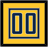 Indiana Number - Gold Statement - Double Mat 2