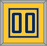 Indiana Number - Gold Statement - Double Mat 2