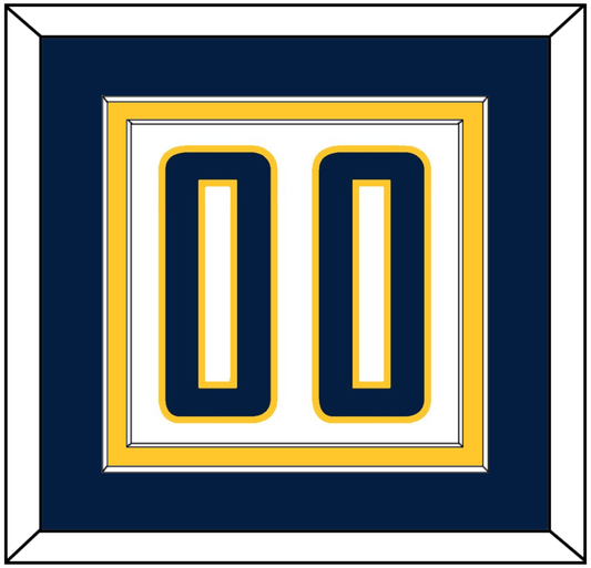 Indiana Number - Home White (2006-2017) - Signature Tier 3