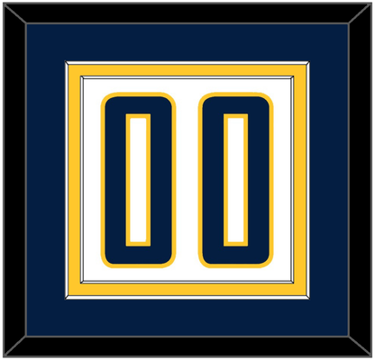 Indiana Number - Home White (2006-2017) - Signature Tier 3