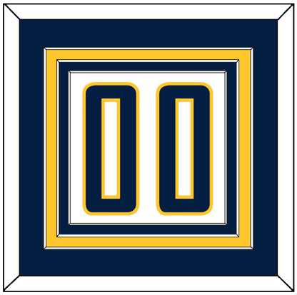 Indiana Number - Home White (2006-2017) - Premier Tier 2