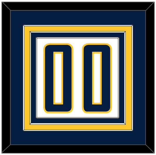 Indiana Number - Home White (2006-2017) - Premier Tier 2