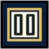 Indiana Number - Home White (2006-2017) - Triple Mat 2