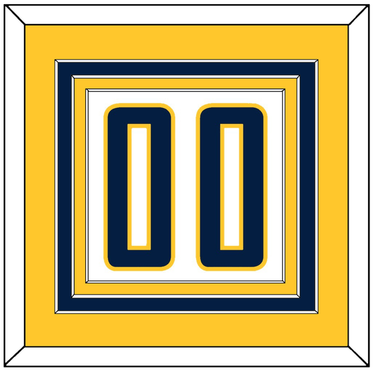 Indiana Number - Home White (2006-2017) - Premier Tier 3