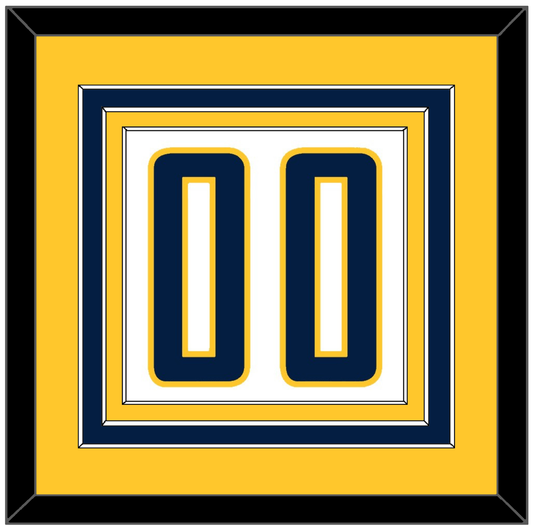 Indiana Number - Home White (2006-2017) - Premier Tier 3