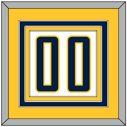 Indiana Number - Home White (2006-2017) - Premier Tier 3