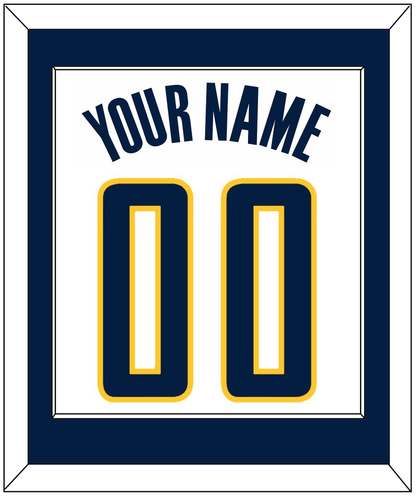 Indiana Name & Number - Home White (2006-2017) - Essential Tier 1
