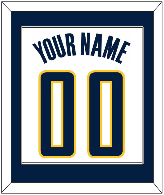 Indiana Name & Number - Home White (2006-2017) - Essential Tier 1