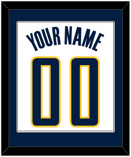 Indiana Name & Number - Home White (2006-2017) - Essential Tier 1