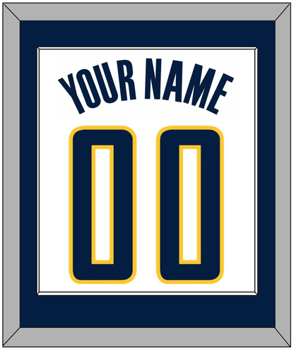 Indiana Name & Number - Home White (2006-2017) - Essential Tier 1