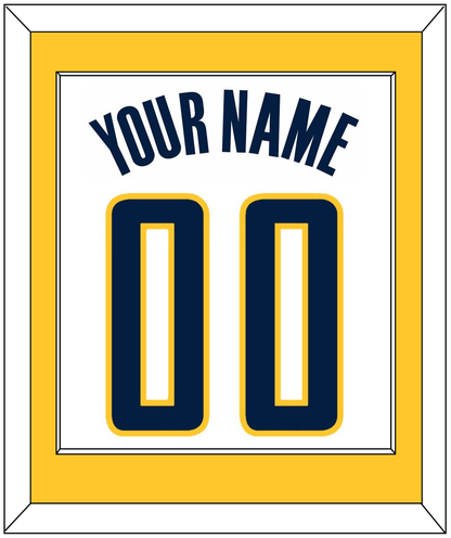 Indiana Name & Number - Home White (2006-2017) - Essential Tier 2