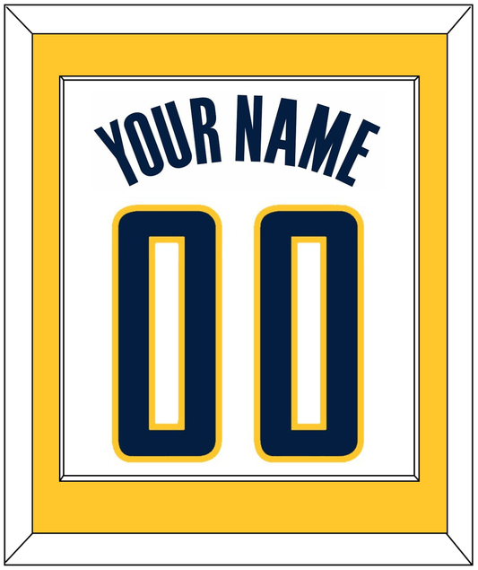 Indiana Name & Number - Home White (2006-2017) - Essential Tier 2