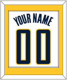 Indiana Name & Number - Home White (2006-2017) - Single Mat 2