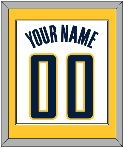 Indiana Name & Number - Home White (2006-2017) - Essential Tier 2