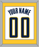 Indiana Name & Number - Home White (2006-2017) - Single Mat 2