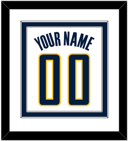 Indiana Name & Number - Home White (2006-2017) - Signature Tier 1