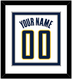 Indiana Name & Number - Home White (2006-2017) - Double Mat 1