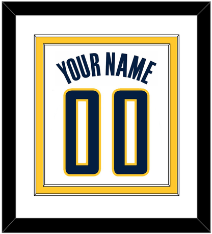 Indiana Name & Number - Home White (2006-2017) - Signature Tier 2