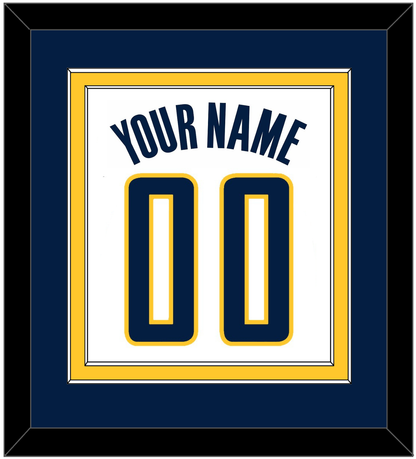 Indiana Name & Number - Home White (2006-2017) - Signature Tier 3