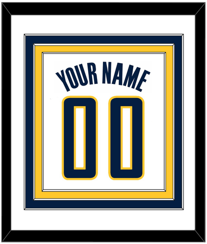 Indiana Name & Number - Home White (2006-2017) - Premier Tier 1