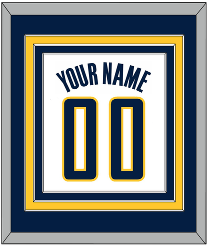 Indiana Name & Number - Home White (2006-2017) - Premier Tier 2