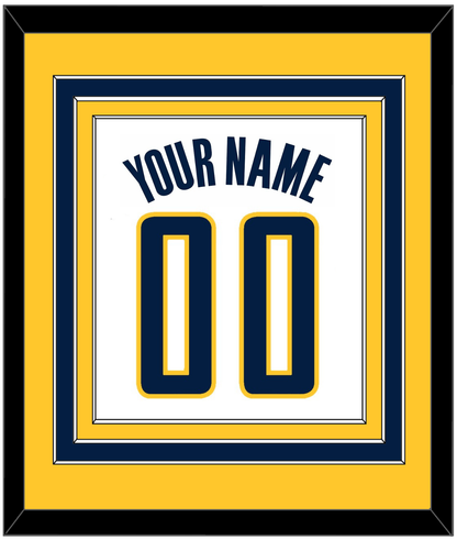 Indiana Name & Number - Home White (2006-2017) - Premier Tier 3