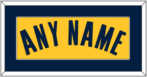 Indiana Name - Gold Statement - Single Mat 2