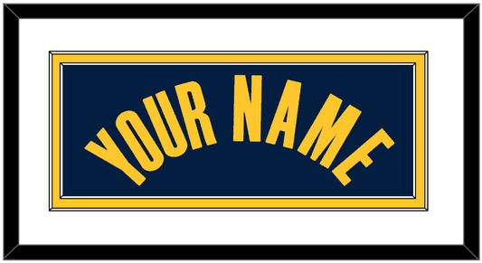 Indiana Name - Navy Icon - Signature Tier 1