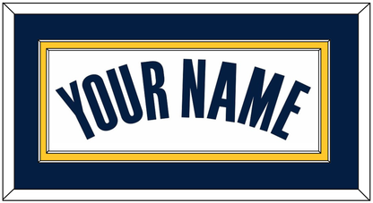 Indiana Name - Home White (2006-2017) - Signature Tier 3
