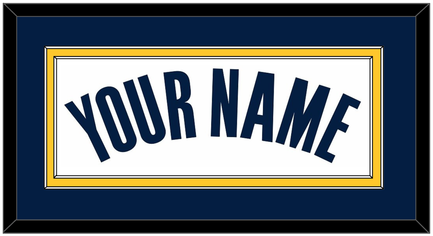 Indiana Name - Home White (2006-2017) - Signature Tier 3