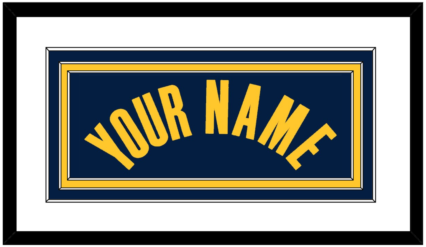 Indiana Name - Navy Icon - Premier Tier 1