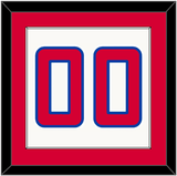 Los Angeles Number - Home White (2013-2015) - Single Mat 1