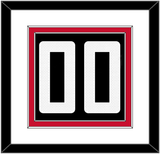 Los Angeles Number - Black Statement (2017-2022) - Double Mat 1