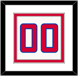 Los Angeles Number - Home White (2013-2015) - Double Mat 2