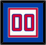 Los Angeles Number - Home White (2013-2015) - Double Mat 3