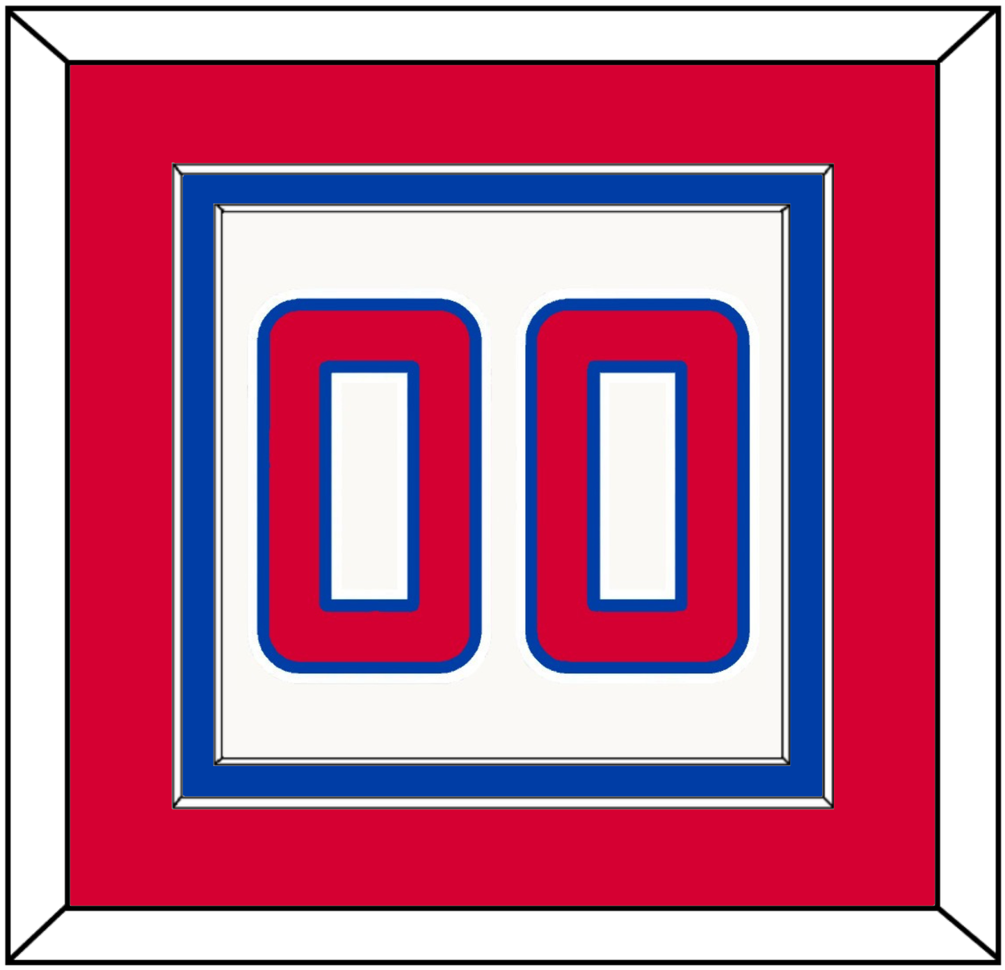 Los Angeles Number - Home White (2013-2015) - Signature Tier 4