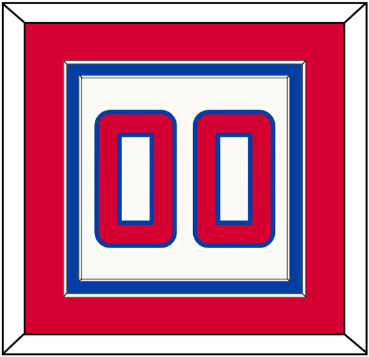 Los Angeles Number - Home White (2013-2015) - Signature Tier 4