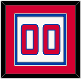 Los Angeles Number - Home White (2013-2015) - Double Mat 4