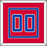 Los Angeles Number - Road Red (2013-2015) - Double Mat 2