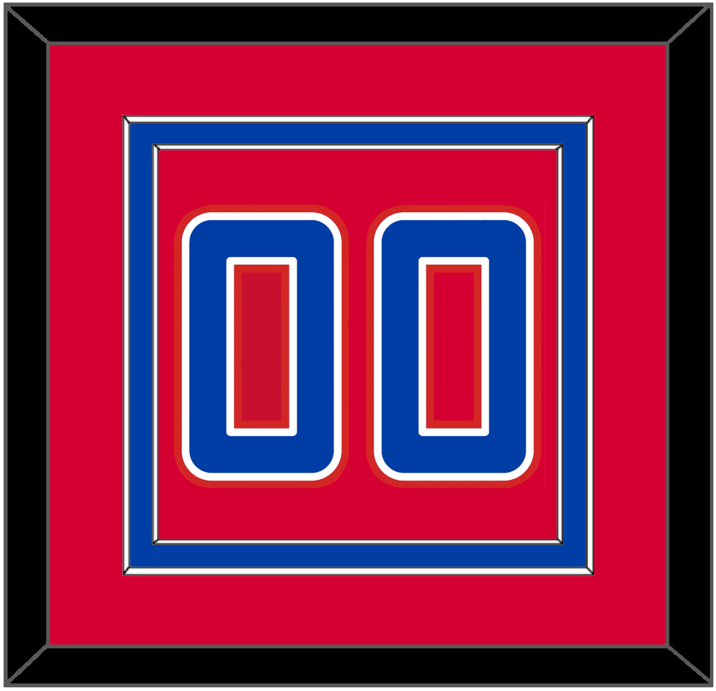 Los Angeles Number - Road Red (2013-2015) - Signature Tier 2