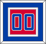 Los Angeles Number - Road Red (2013-2015) - Double Mat 3