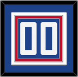 Los Angeles Number - Blue Icon (2017-2024) - Triple Mat 2