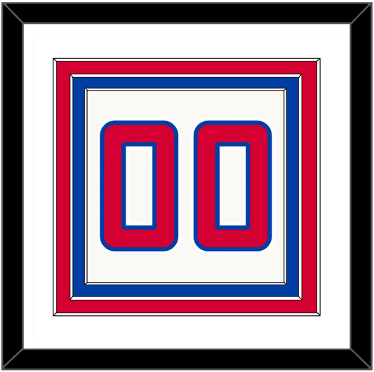 Los Angeles Number - Home White (2013-2015) - Premier Tier 1
