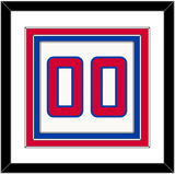 Los Angeles Number - Home White (2013-2015) - Triple Mat 1